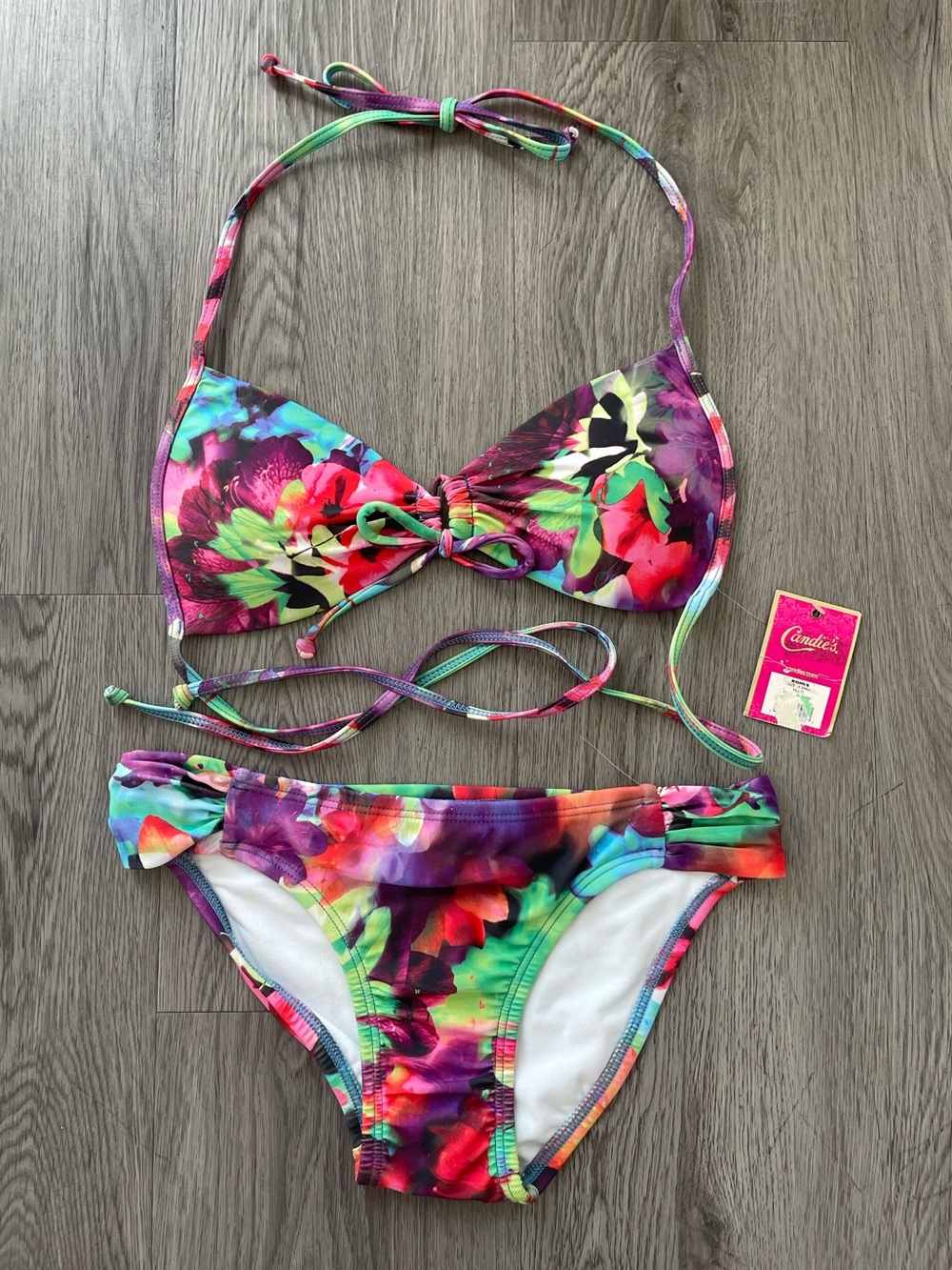 Y2K dead stock VTG candies bikini
